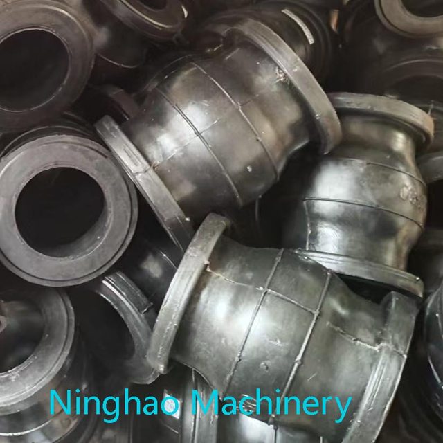 Galvanized Flanged Single Ball Rubber Expansion Joint for Vibration Absorption