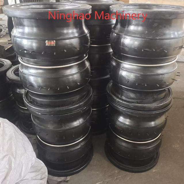 DN500 Double Rubber Fleixble Joint Pipe Compensator