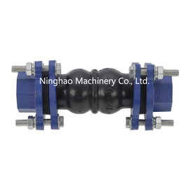 DN80 BSPT Threaded Connection Rubber Expansion Joint 