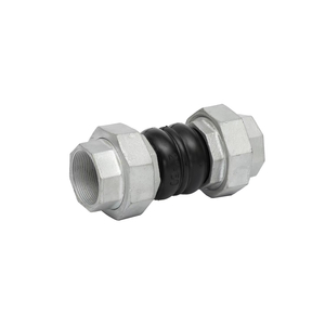 Union Thread Connection EPDM Rubber Pipe Expansion Joints