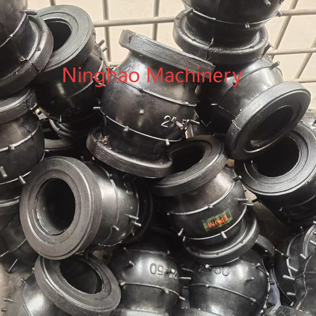 Shock Absorbing Single Ball Rubber Flexible Joint for HVAC