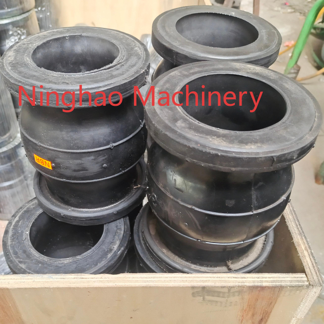 Single Ball Rubber Flexible Joint for Noise Reduction