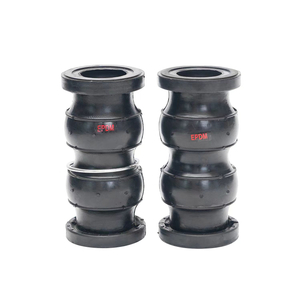 Double Sphere EPDM Rubber Pipework Expansion Joint