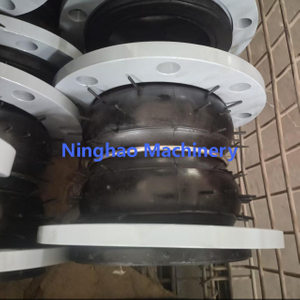 Flanged Rubber Expansion Joint Flexible Piping for Water treatment