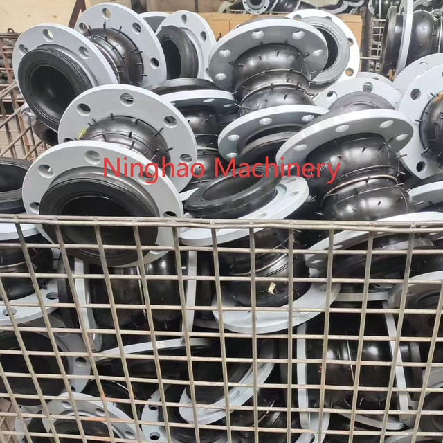 SS304 Double Ball Rubber Expansion Joint for Water Systems