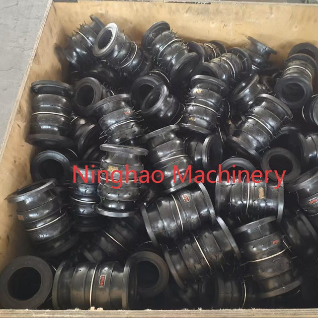 8inch JIS10K Flanged Rubber Expansion Joint Neoprene rubber connector