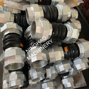 NBR Threaded Rubber Expansion Connector for HVAC Systems