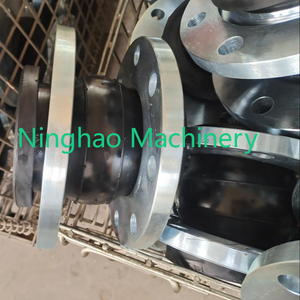 Galvanized Flanged Single Ball Rubber Expansion Joint for Vibration Absorption