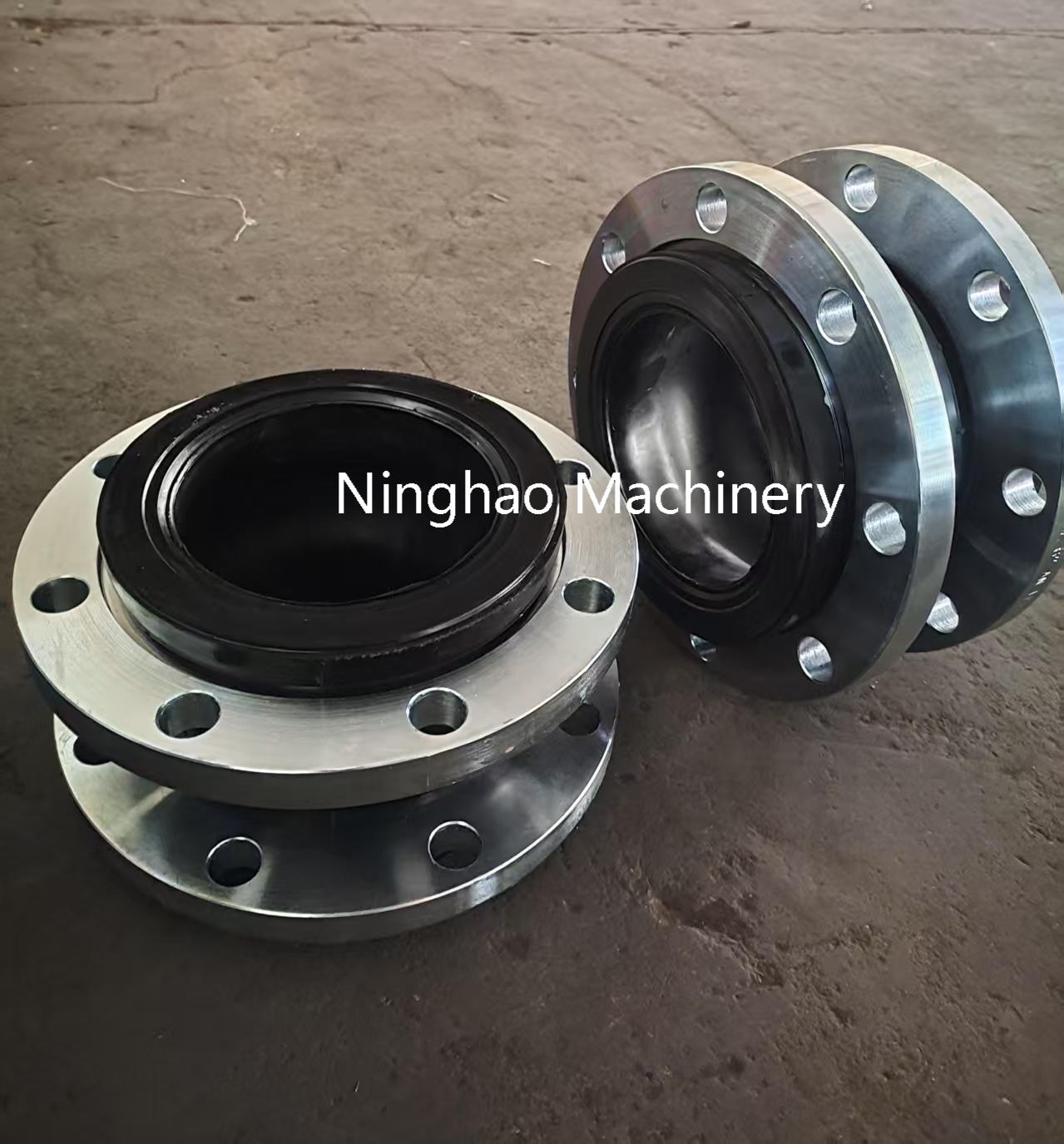 DN150 Rubber Expansion Joint Flanged Pn 10 Rubber Connector