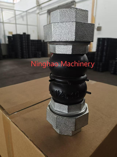 NBR Threaded Rubber Expansion Connector for HVAC Systems