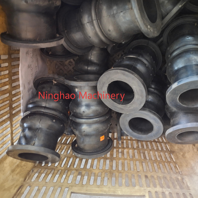 Industrial EPDM Rubber Flexible Joint with Threaded Ends