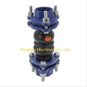 Threaded Flexible Rubber Joint for Pressure Absorption