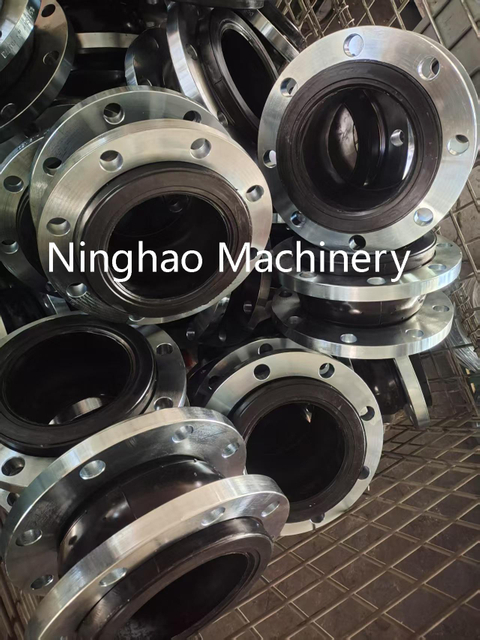 HVAC Single Ball Rubber Expansion Joint with ANSI150 Flanges