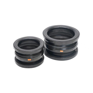 anti-corrosion steel flanged rubber expansion joint for fans