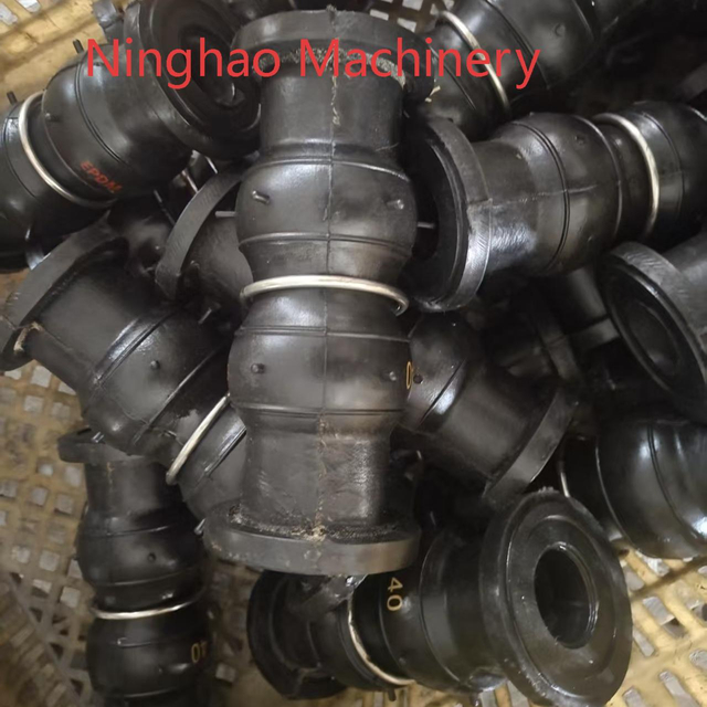 EPDM Double Rubber Flexible Joint for Reducing Vibration