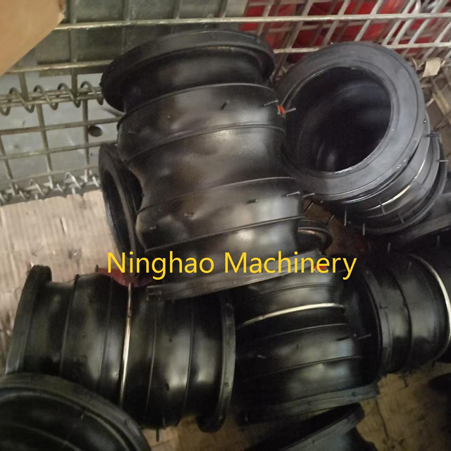 NBR Double Sphere Rubber Expansion Joint for Chemical Processing