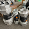  DN 80 Rubber Coupling NBR Expansion Joint with BSPT Threaded Ends 