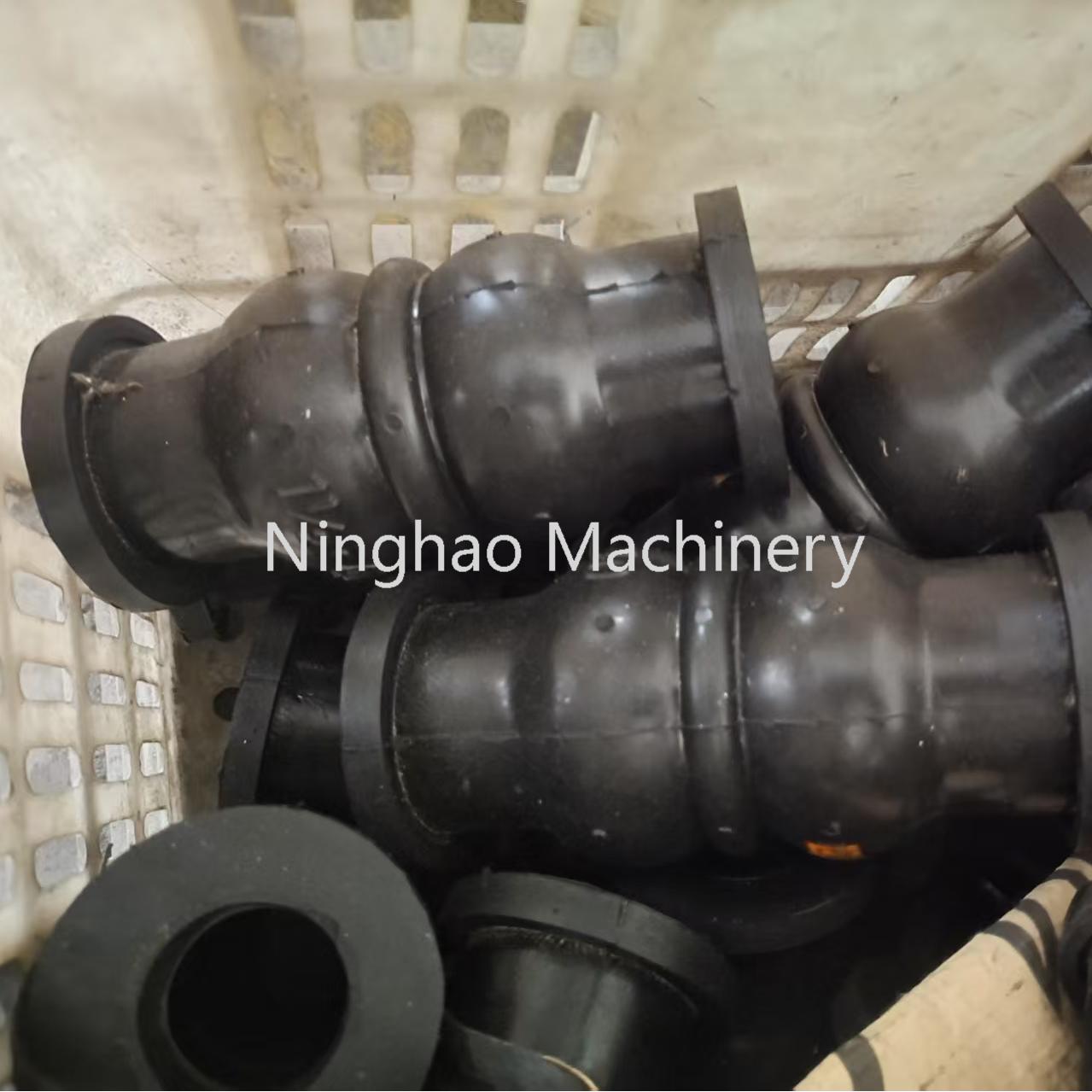 DN65 Screw Threaded Rubber Flexible Joint Pipe Connector