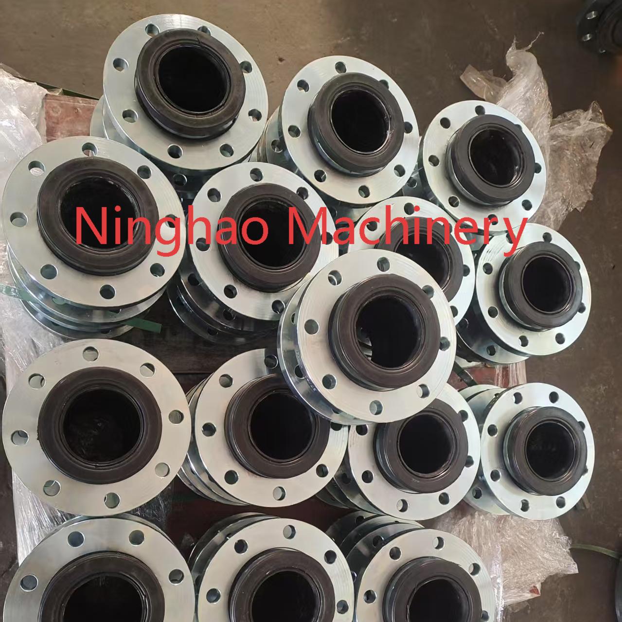 Single Ball Rubber Flexible Joint for Noise Reduction