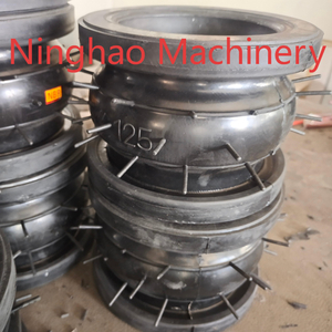 SS316 Flanged Single Ball Rubber Compensator for Pipelines Connection