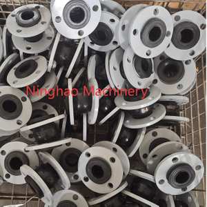 Vibration Resistant Single Ball Rubber Expansion Joint 