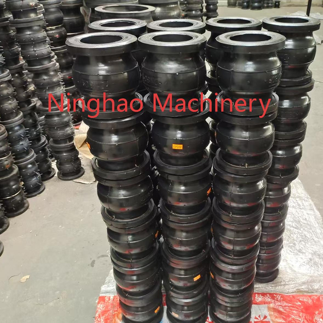 Single Ball Rubber Flexible Joint for Hot Water