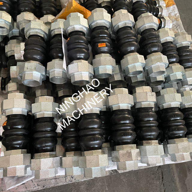 NBR Threaded Rubber Expansion Joint for Oil Resistence