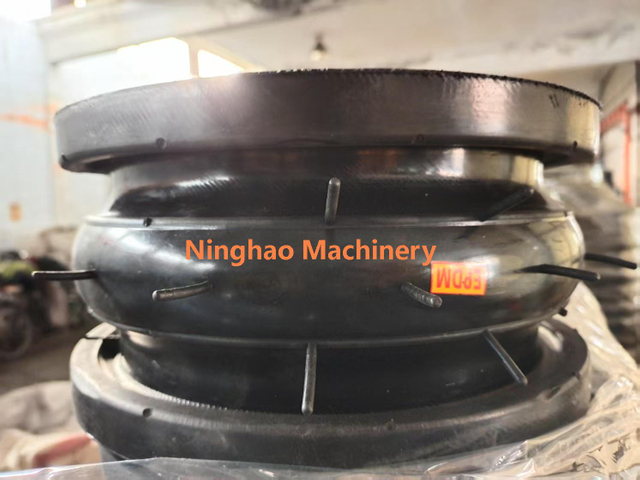 DN80 NBR Rubber Expansion Joint for Anti Vibration