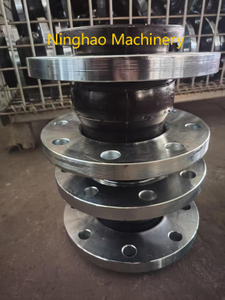 Single Ball Rubber Pipe Expansion Connector for Industrial Use