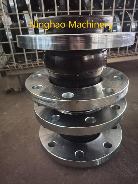 Single Ball Rubber Pipe Expansion Connector for Industrial Use