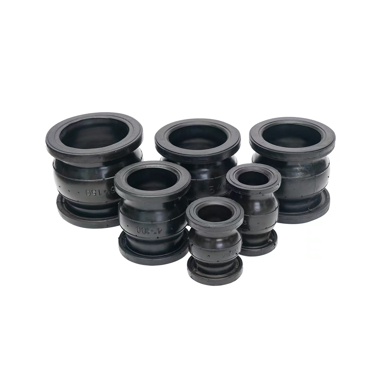 light flange connection rubber expansion joint for ships
