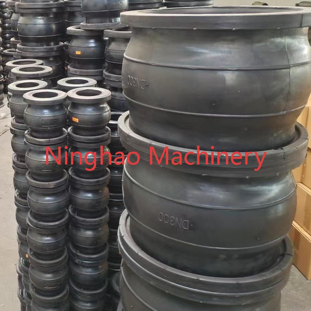  SS304 Flanged Single Rubber Flexible Joint for Industrial Systems