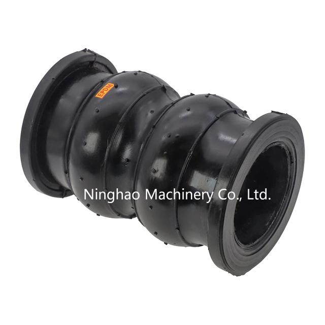 NBR Double Sphere Flexible Rubber Joint for Chemical Systems