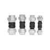 Screw Thread Union Connection Flexible Rubber Pipe Joint Shock Absorber