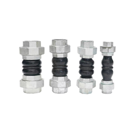 Threaded Rubber Flex Joint EPDM Pipe Connector