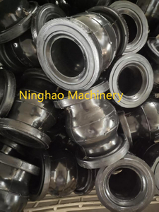 Rubber Expansion Connector Pipeline Joint with DIN Pn10 Flange 
