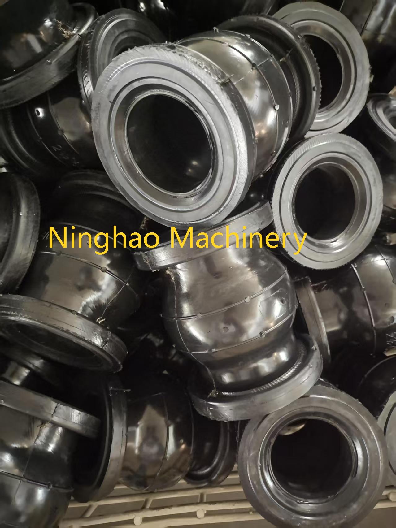Rubber Expansion Connector Pipeline Joint with DIN Pn10 Flange 