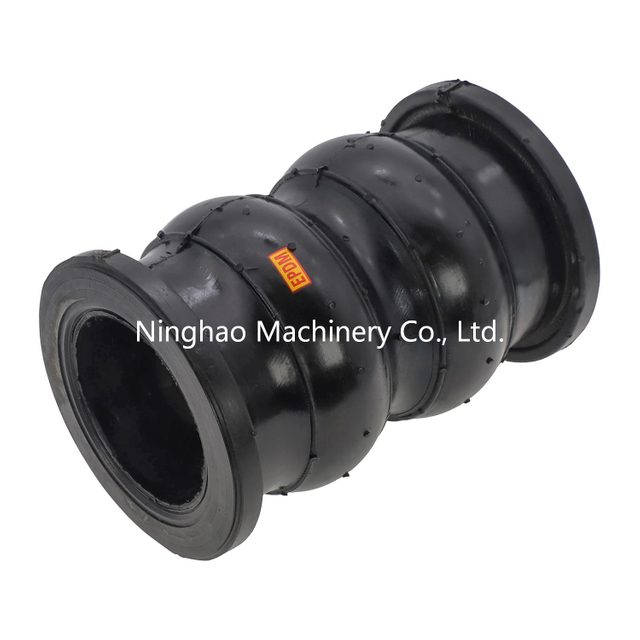 Double Sphere Rubber Flexible Joint for High Pressure Systems