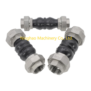 Oil Resistance DN65 NBR Threaded Rubber Joint