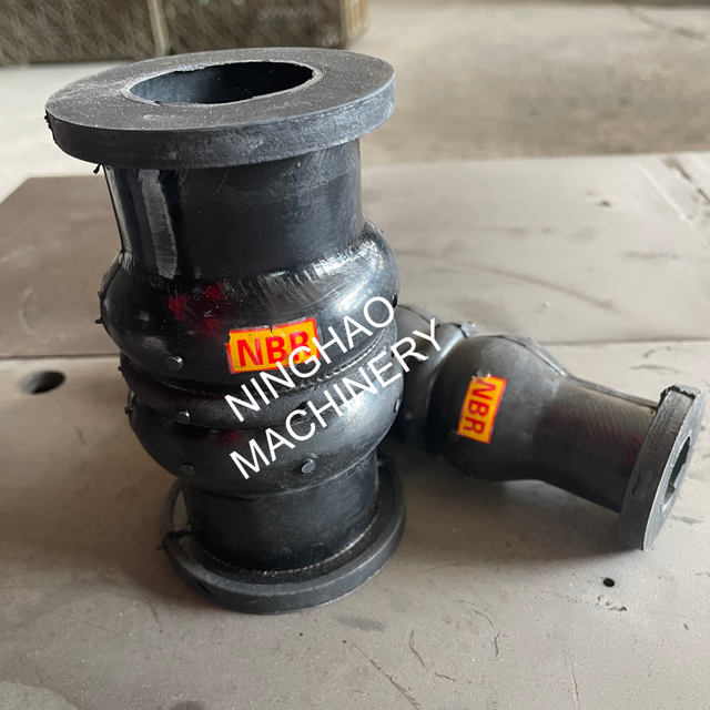 BSPT/NPT Threaded Rubber Pipe Joint EPDM Expansion Joint 