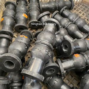 DN65 EPDM Threaded Rubber Joint for Pipe Connections 