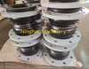 High Pressure Double Sphere Rubber Flexible Joint with ANSI Flanges