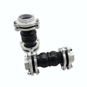 Union Thread Connection Rubber Bellows Pipe Expansion Joint