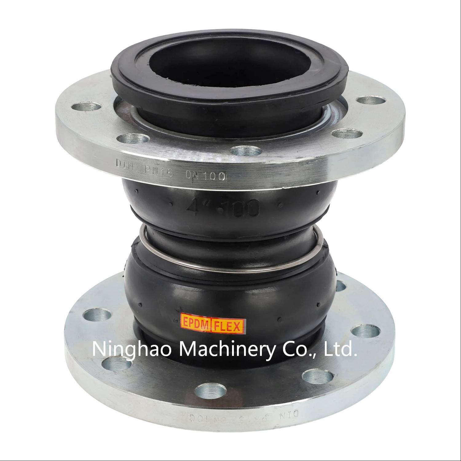 Pipeline rubber compensator architecture and structural design components