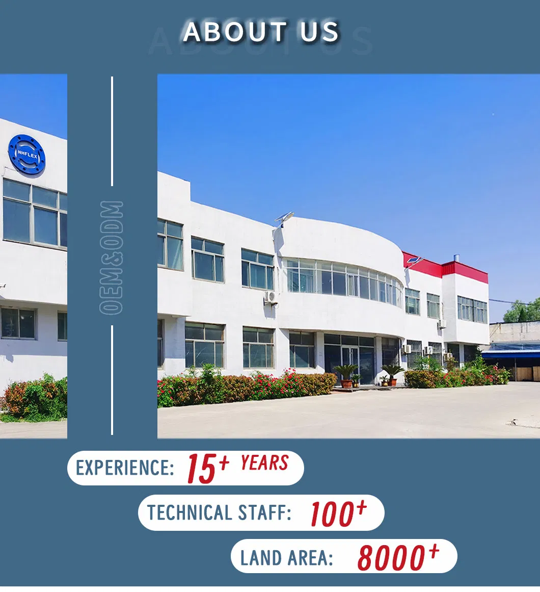 Exterior view of the state-of-the-art rubber expansion joint manufacturing facility